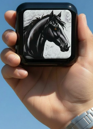Black Velvet Pill Box