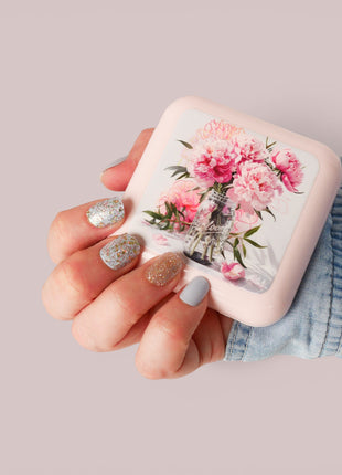 Blush Peonies Pill Box
