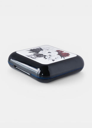Midnight Petals Pill Box