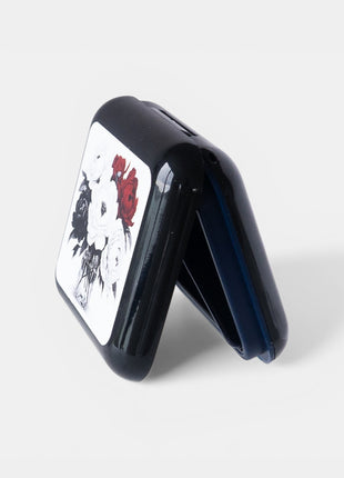Midnight Petals Pill Box