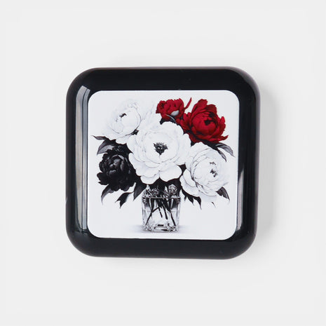 Midnight Petals Pill Box