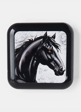 Black Velvet Pill Box