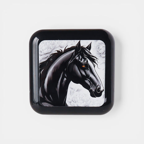 Black Velvet Pill Box