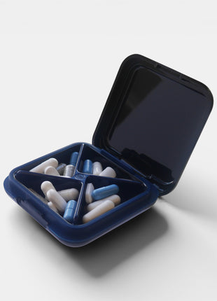 Black Velvet Pill Box
