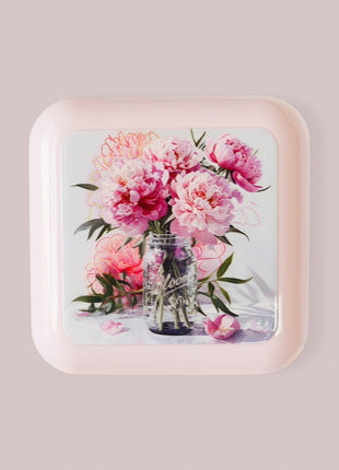 Blush Peonies Pill Box
