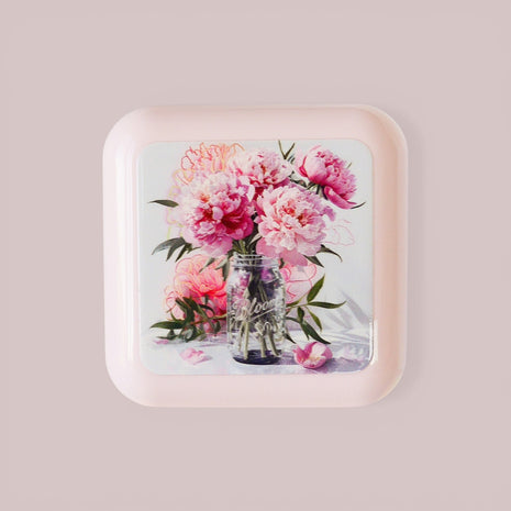 Blush Peonies Pill Box
